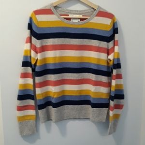 C&C California cashmere striped sweater sz Large